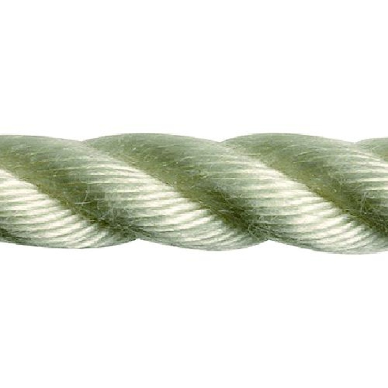 3-Strand Spun Poly 3/8 x 600′, White