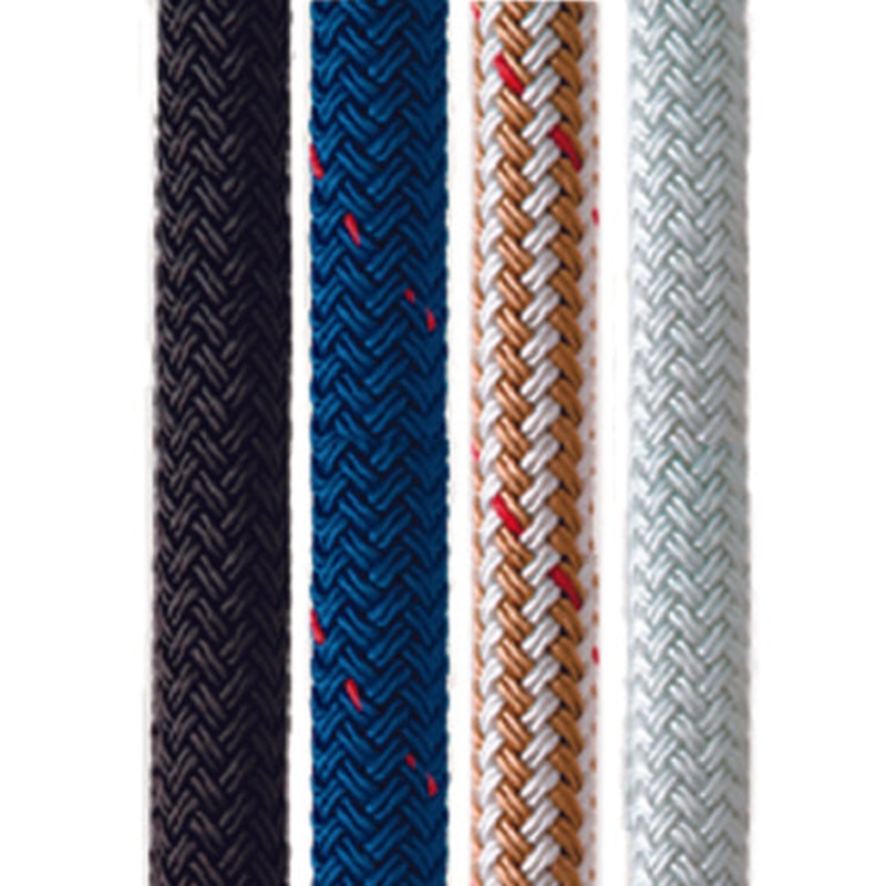 Double Braided Dockline, 3/4 x 35′ White