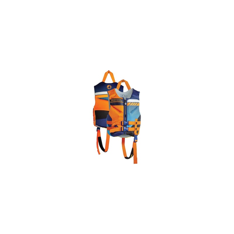 Body Glove 23224CBLUORG Children’s Phantom Evoprene Vest, Blue/Orange