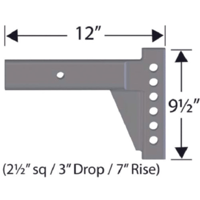 2.5IN EQUALIZER HITCH SHANK3I