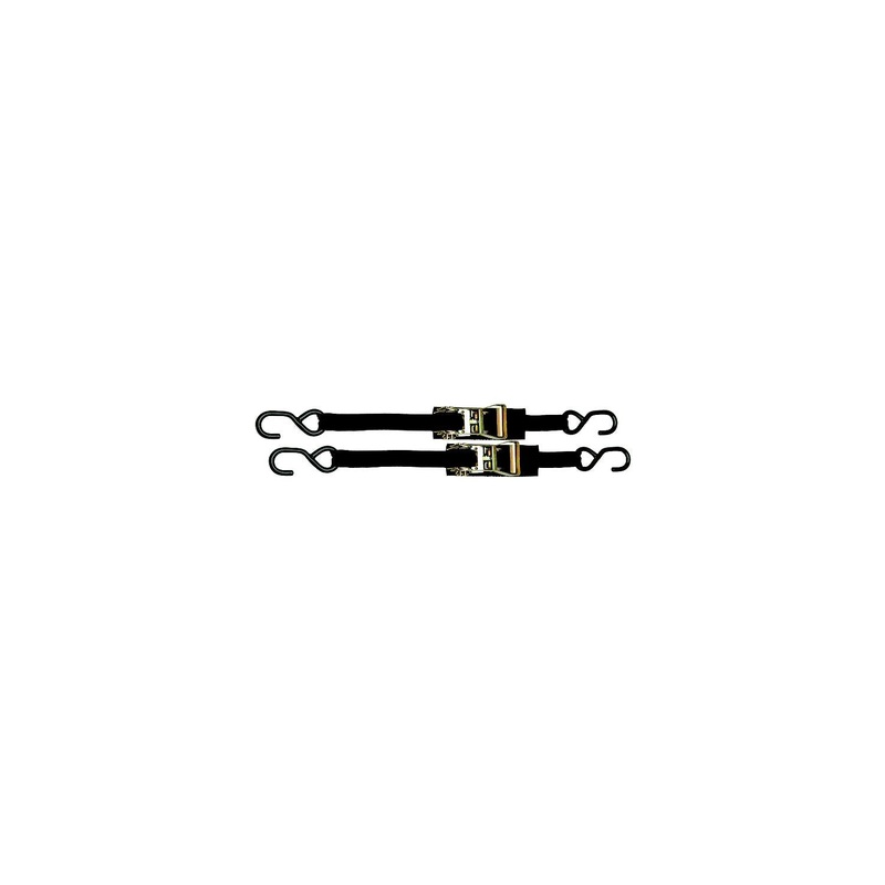 BoatBuckle Ratchet Transom/Utility Tie-Down 1 x 3.5′ (2 Per Pack)