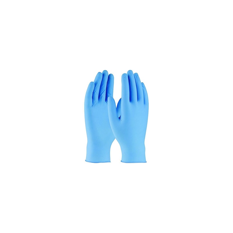 BOSS GLOVES 2917XL Disposable Nitrile Gloves, XL, Blue, 100/box