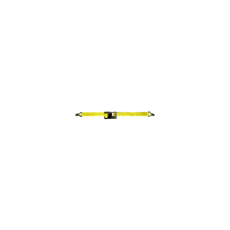 CargoBuckle Ratchet Strap with Double J-Hooks 2 x 20′