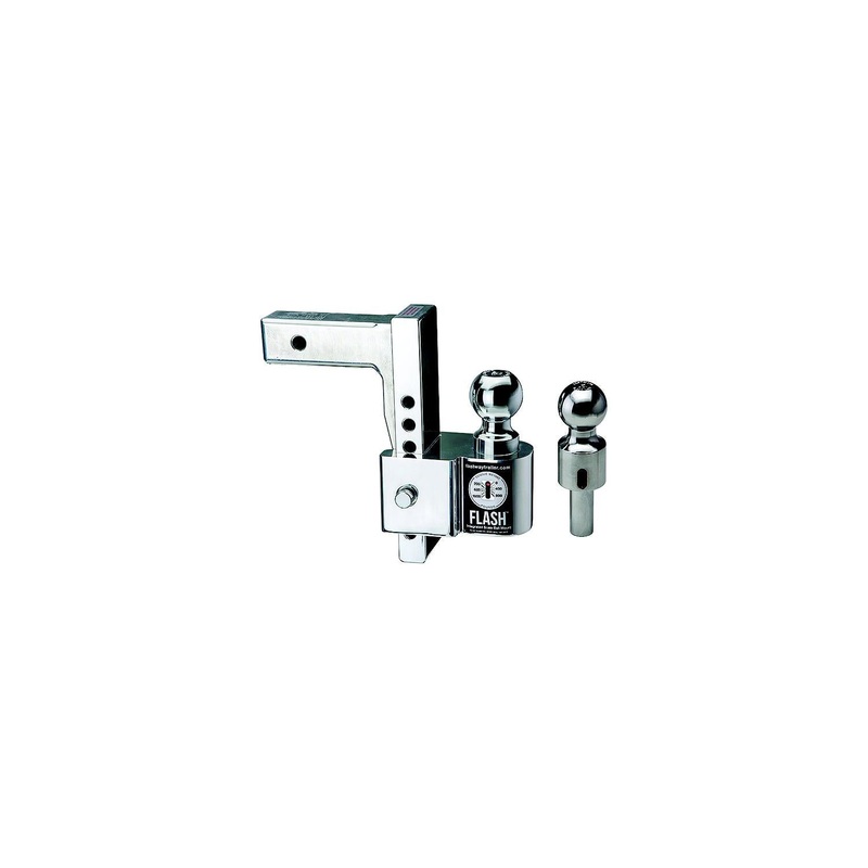Flash 48008600 Integrated Scale Aluminum Ball Mount, 6 Drop