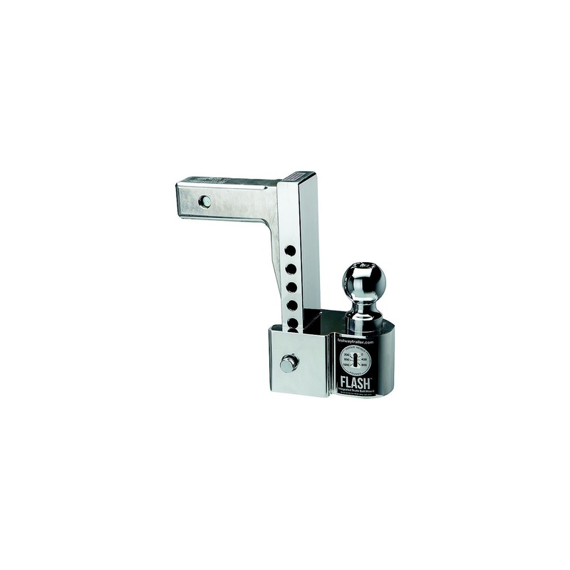 Flash 48008800 Integrated Scale Aluminum Ball Mount, 8 Drop