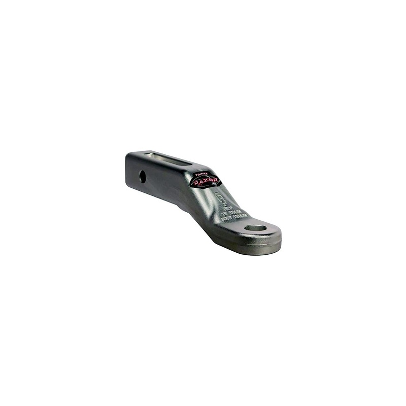 Trimax TRZ2ALFM Fixed Aluminum Hitch, 2 Drop