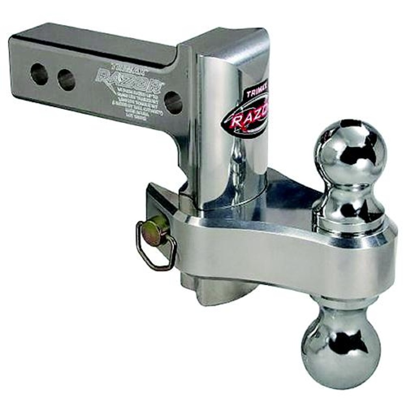 Trimax TRZ8ALRP Adjustable 8′ Drop Aluminum RV Hitch