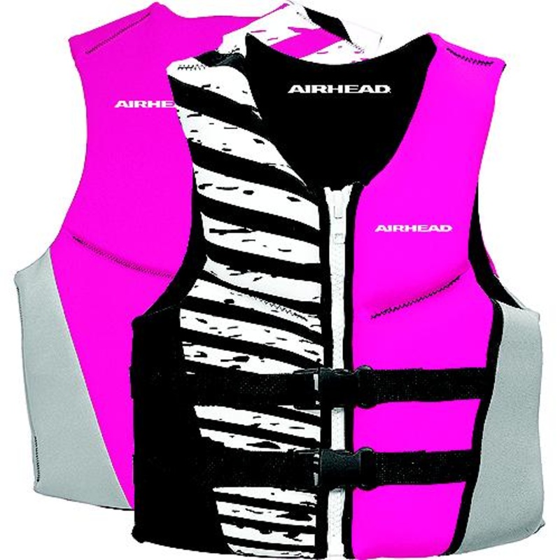 Airhead 1007708BHP Wicked Neolite Kwik-Dry Women’s Vest, Pink/Black/White, Sm