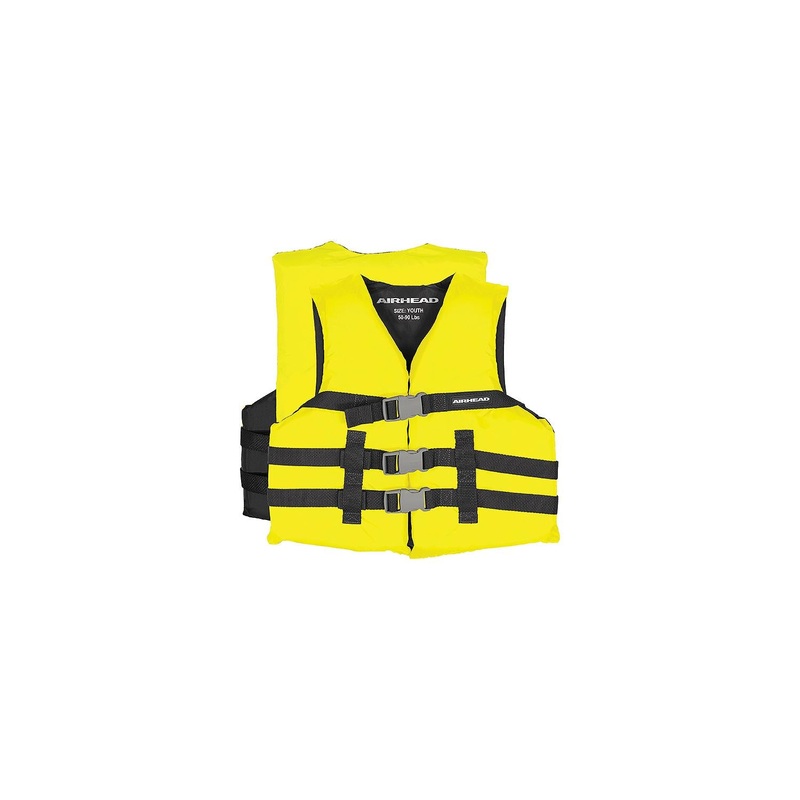 Airhead 3000203AYW General Boating Life Vest, Youth, Red
