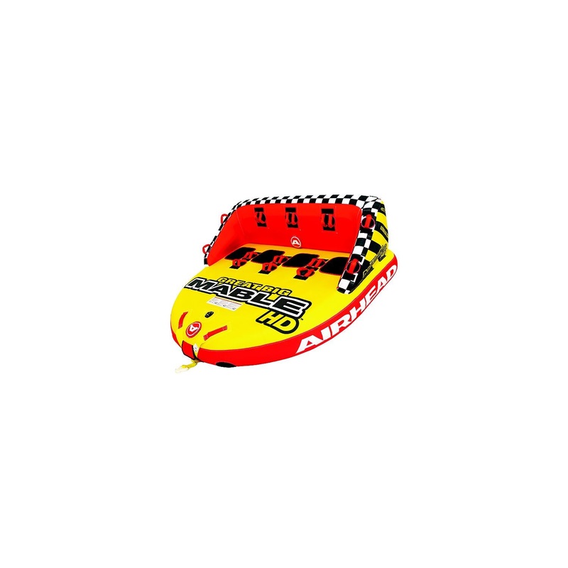Airhead AHMH2226 Great Big Mable HD Towable Tube, 1-4 Riders