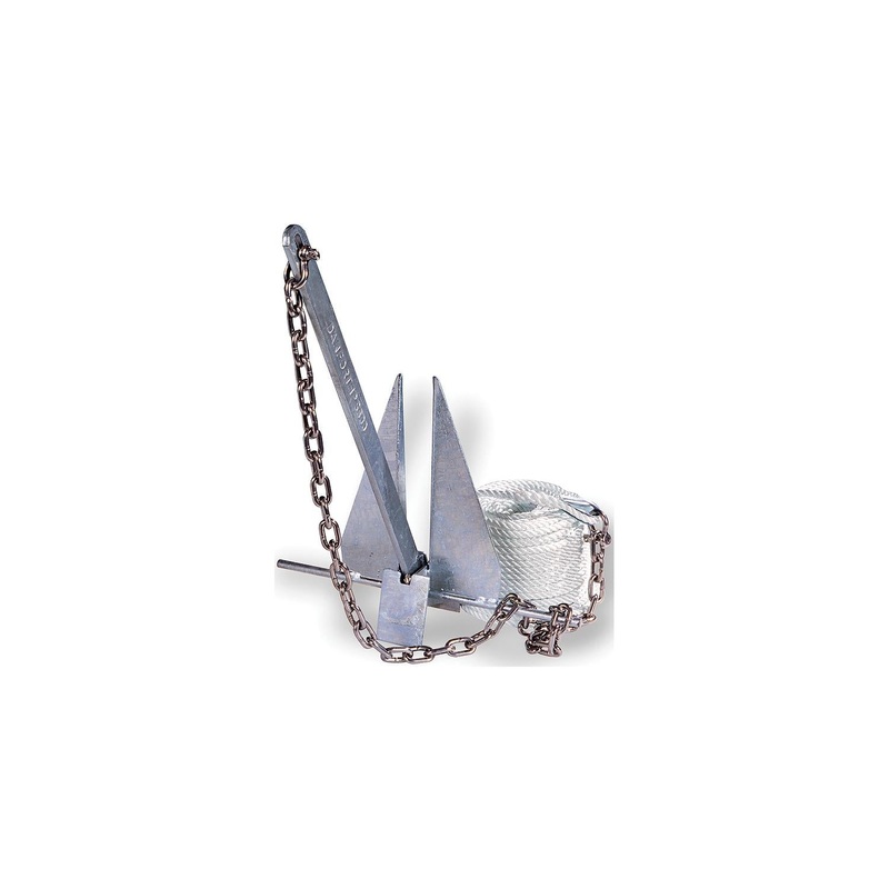 Tie Down Engineering Deluxe Anchor Kit Includes Anchor, Anchor Line, Chain and Shackles