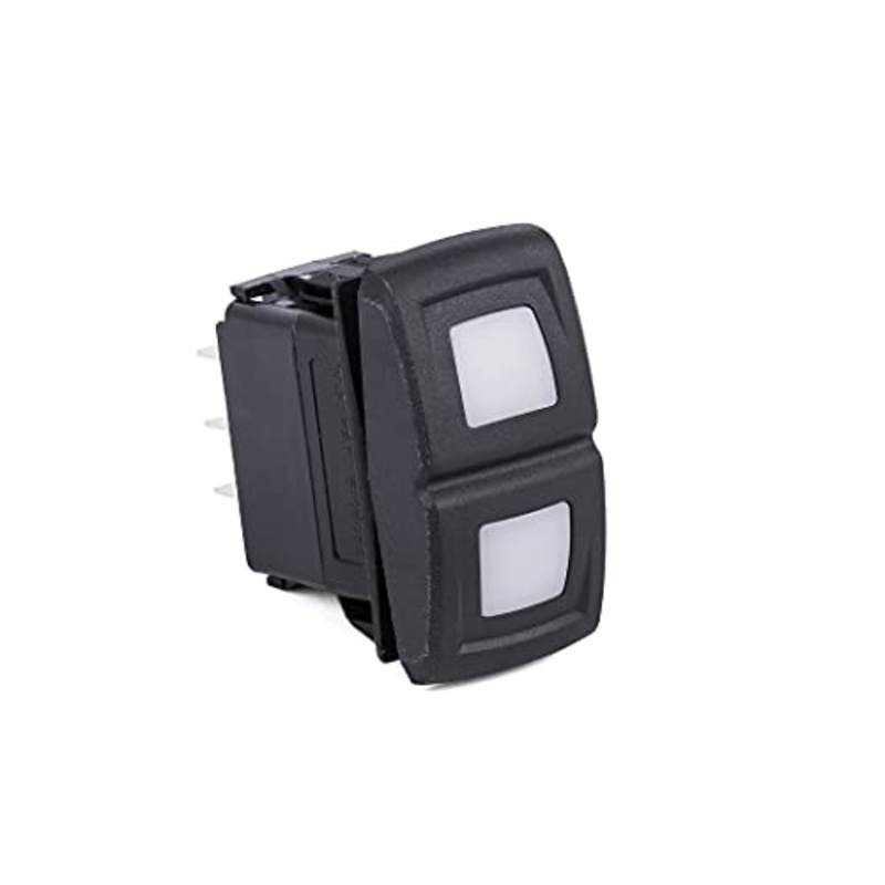 Sierra RK19090 Contura XIV Rocker Switch, ON-OFF-ON, DPDT
