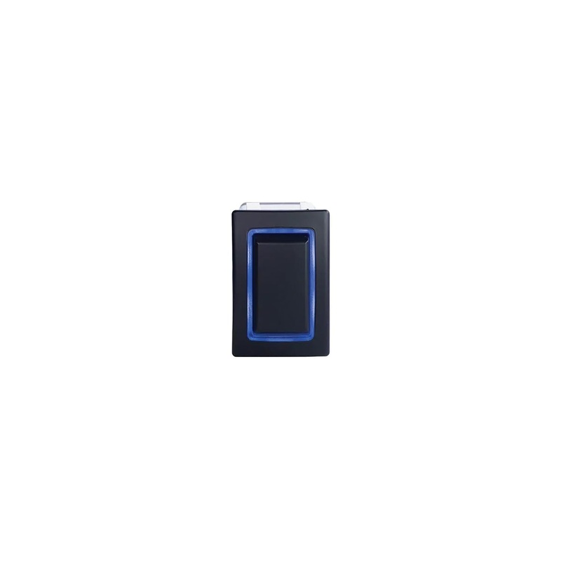 Sierra RK40610B Rocker Switch w/Halo LED Light, ON – OFF, SPST, Blue