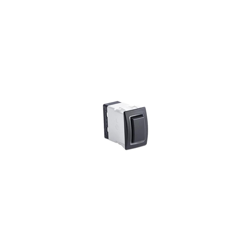 Sierra RK40700G Rocker Switch w/Halo LED Light, ON – OFF – ON (Dependent), DPDT, Geen