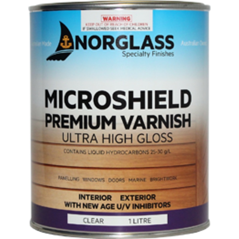 6031 MICROSHIELD VARNISH 1LITRE – AVAILABLE IN STORE ONLY
