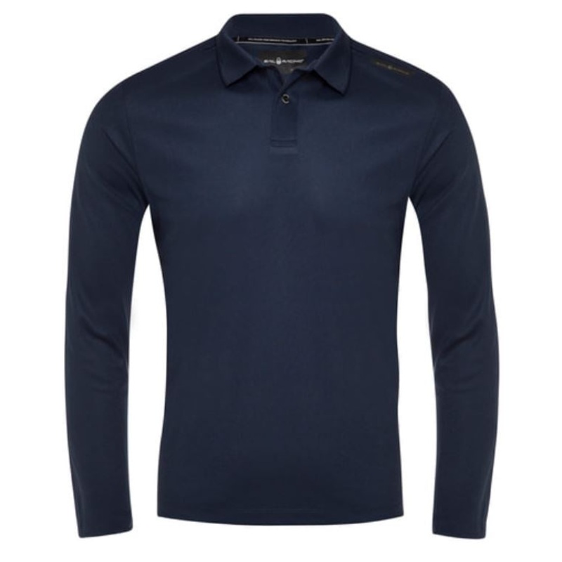 SAIL RACING BOW TECH POLO LONG SLEEVE – NAVY