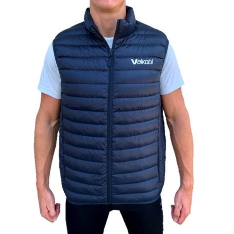 VAIKOBI DOWN VEST-NAVY – DISCONTINUED STYLE – LAST STOCK