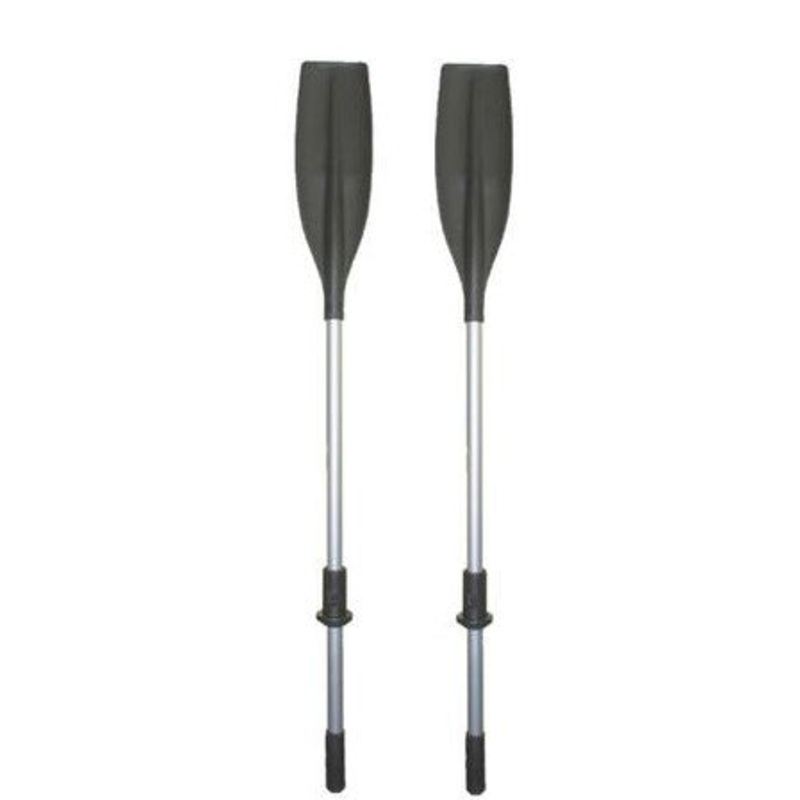 5.5 FT ALUMINIUM / POLYPROPYLENE OARS (PAIR) WITH STOP   AVAILABLE FOR PICK UP IN-STORE ONLY .