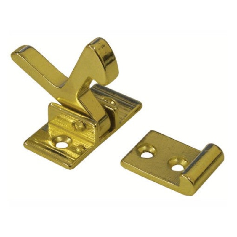 BRASS FINGER DOOR LATCH FOR CUPBOARD