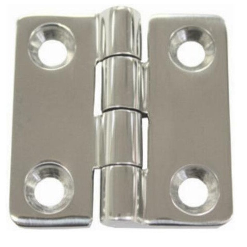 BUTT HINGE  316 STAINLESS STEEL  50MM X 52MM