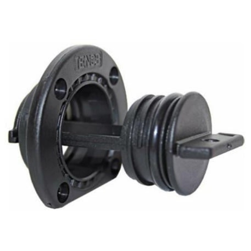 DRAIN PLUG -LARGE TENOB BLACK