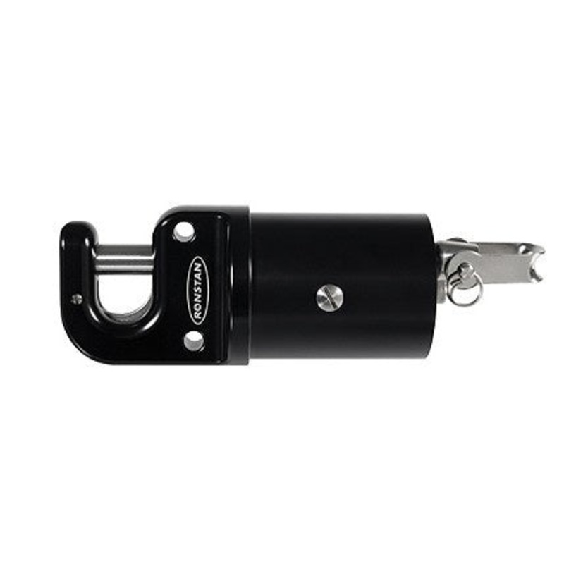 RONSTAN SPINNAKER POLE END ALUMINIUM WITH INTERNAL STAINLESS STEEL PLUNGER PIN, TRIGGER OPERATED 146MM