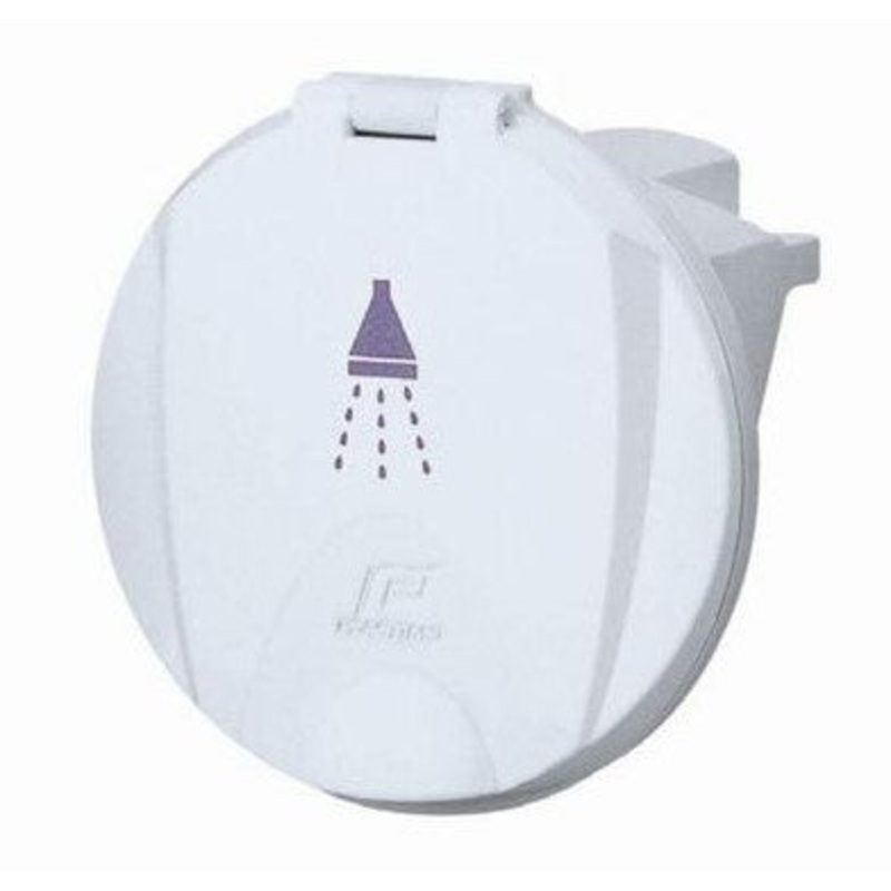 SINGLE HOUSING CONTAINERS – SHOWER ONLY – WHITE