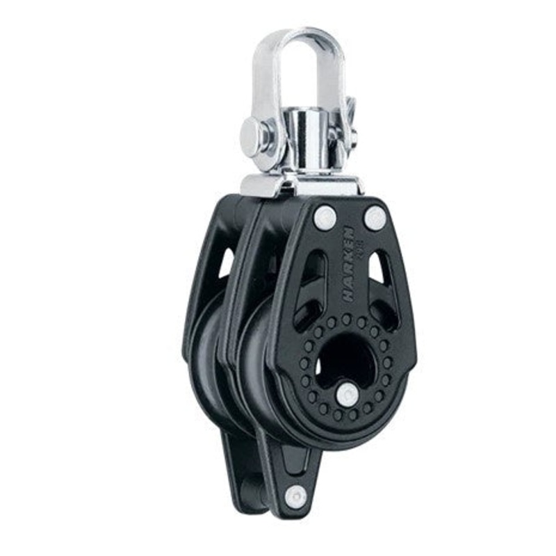 343 HARKEN 29 MM DOUBLE CARBO AIR BLOCK  SWIVEL, BECKET