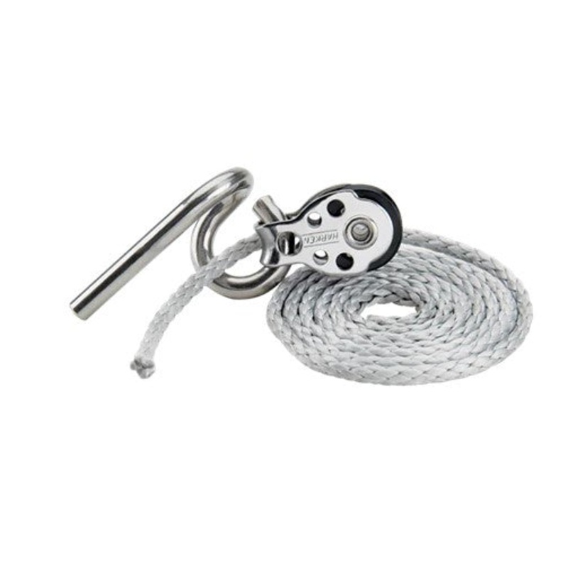 394 HARKEN DINGHY CLEW HOOK  16MM BLOCK
