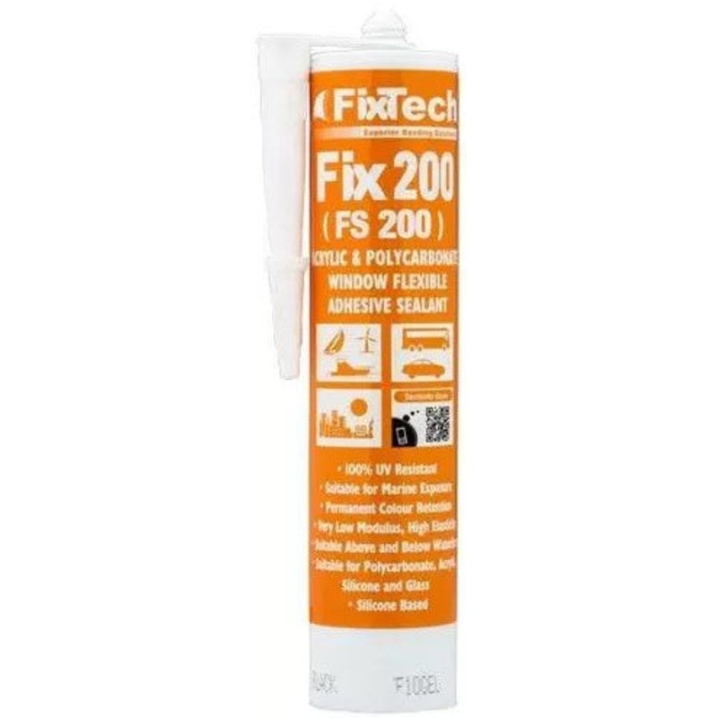 FIX200 SILICONE – BLACK – 310ML