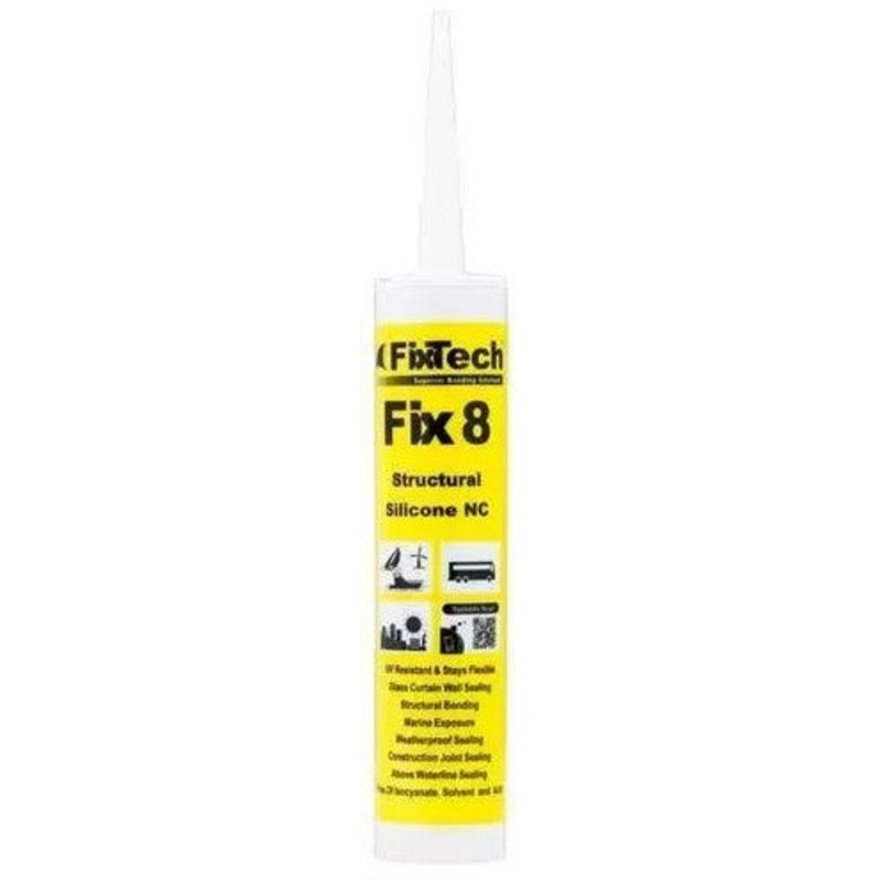 FIX8 SILICONE – TRANSLUCENT – 300ML