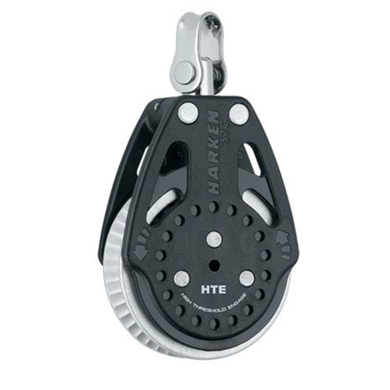 HARKEN – 2168.HTE 57MM HTE CARBO RATCHAMATIC BLOCK 2 X GRIP