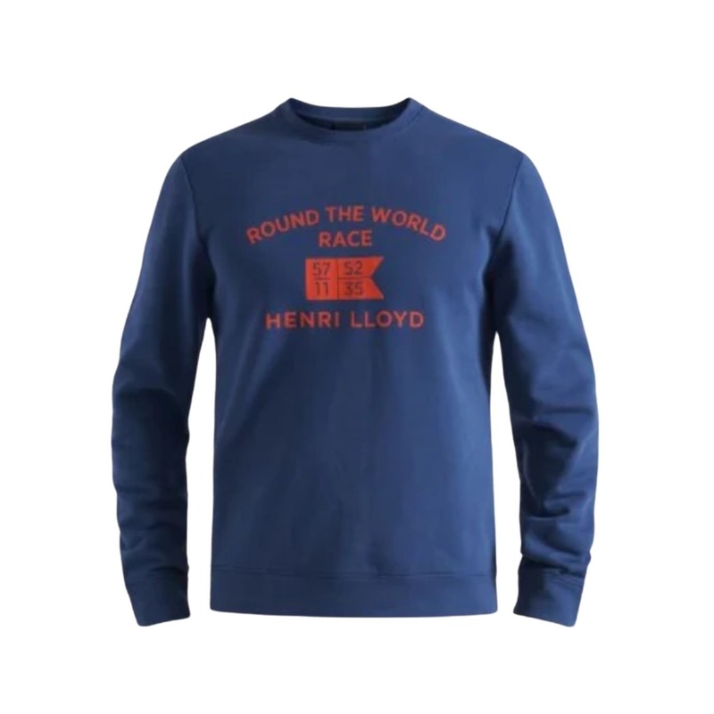 HENRI LLOYD ROUND THE WORLD SWEATSHIRT – DENIM BLUE