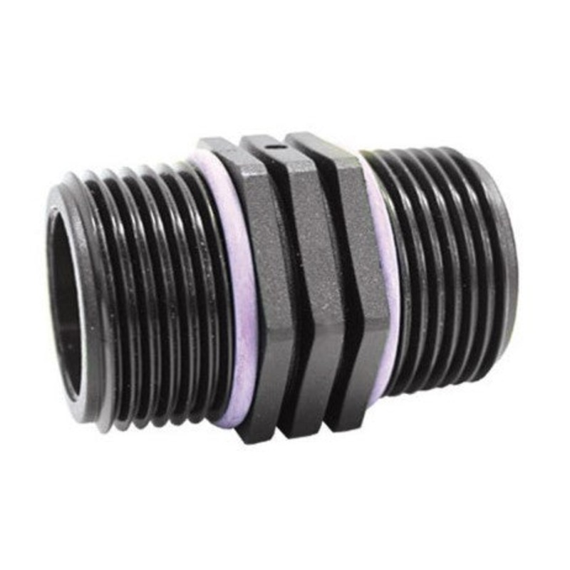 MALE / MALE HEX NIPPLE BSP –  2 INCH