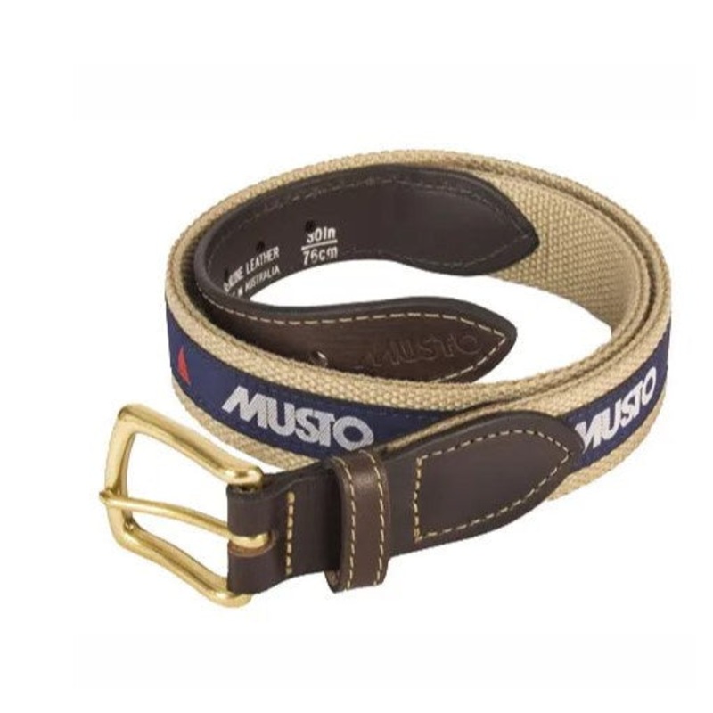 MUSTO LOGO WEB BELT|32|34