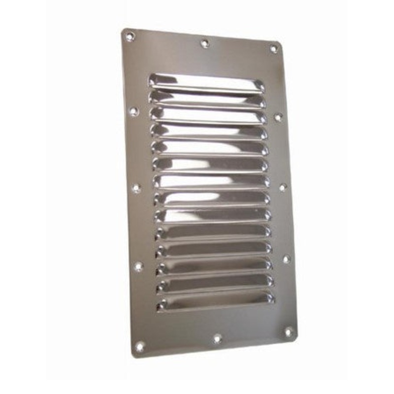 304 STAINLESS STEEL 14 LOUVRE VENTS 227X127