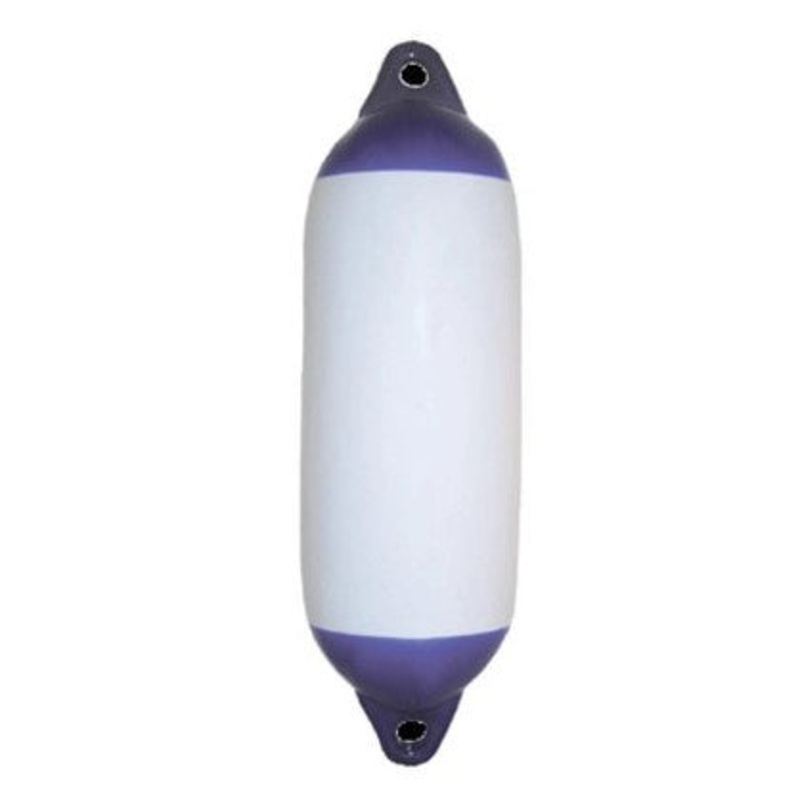 HEAVY DUTY FENDERS – WHITE WITH BLUE ENDS 450X1400