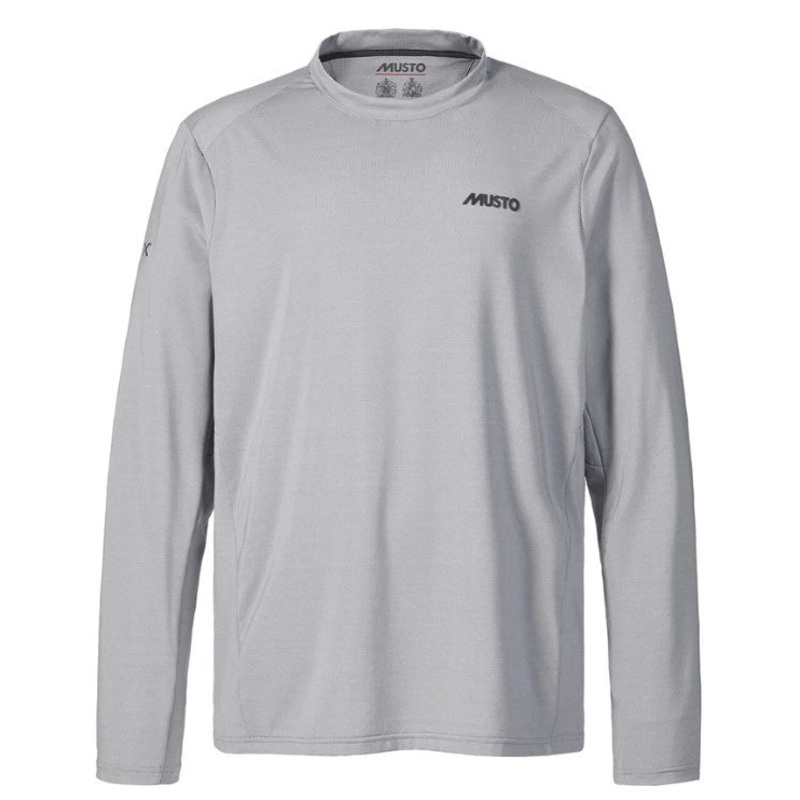 MUSTO LPX SUNBLOCK DYNAMIC LONG SLEEVE TEE – GREY
