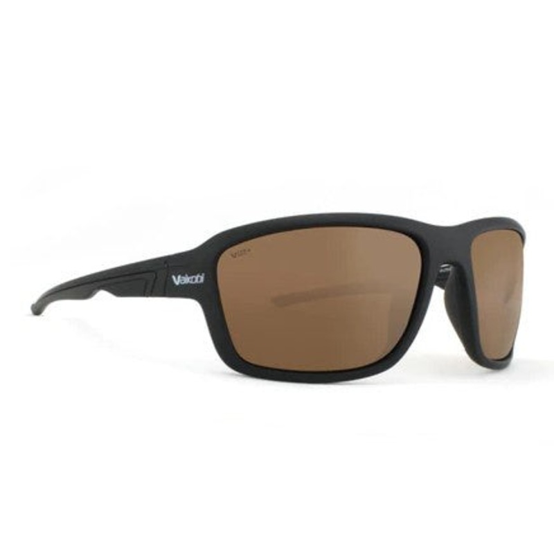 VAIKOBI GARDA POLARIZED SUNGLASSES (BLACK/AMBER)