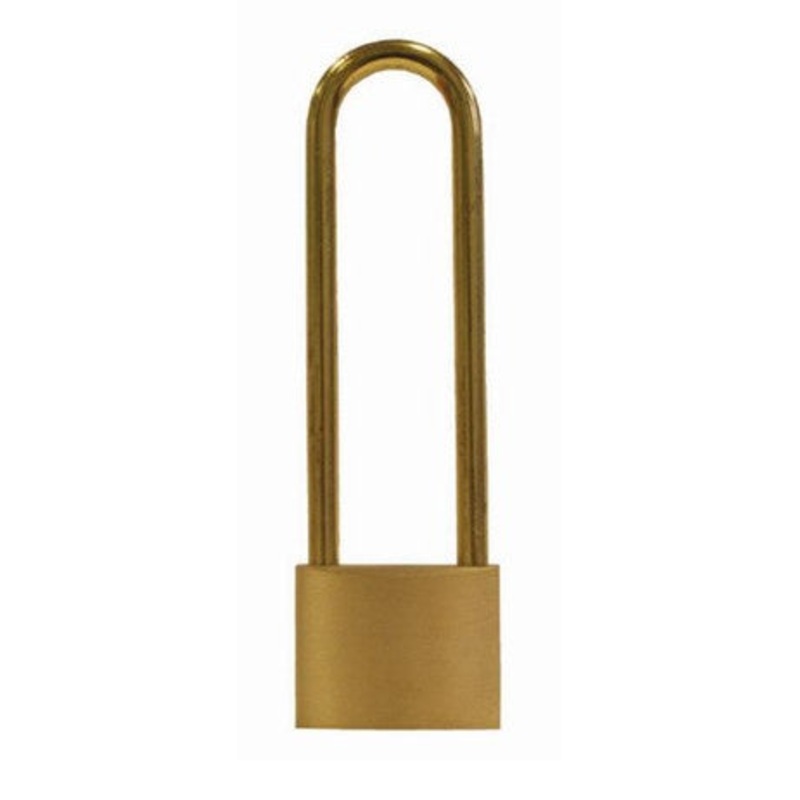 MARINE PADLOCKS – BRASS WITH STAINLESS SHACKLE –  45 X 152