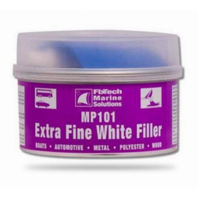 MP101 – FIXTECH EXTRA-FINE GEL COAT REPAIR FILLER – WHITE 1KG