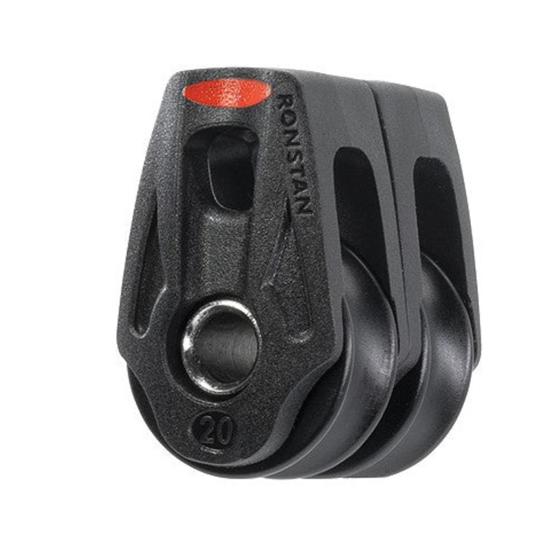 RONSTAN SERIES 20 BBDOUBLE BLOCK, BECKET HUB