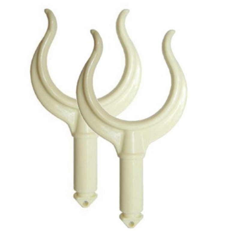 IVORY NYLON ROWLOCKS – PAIR
