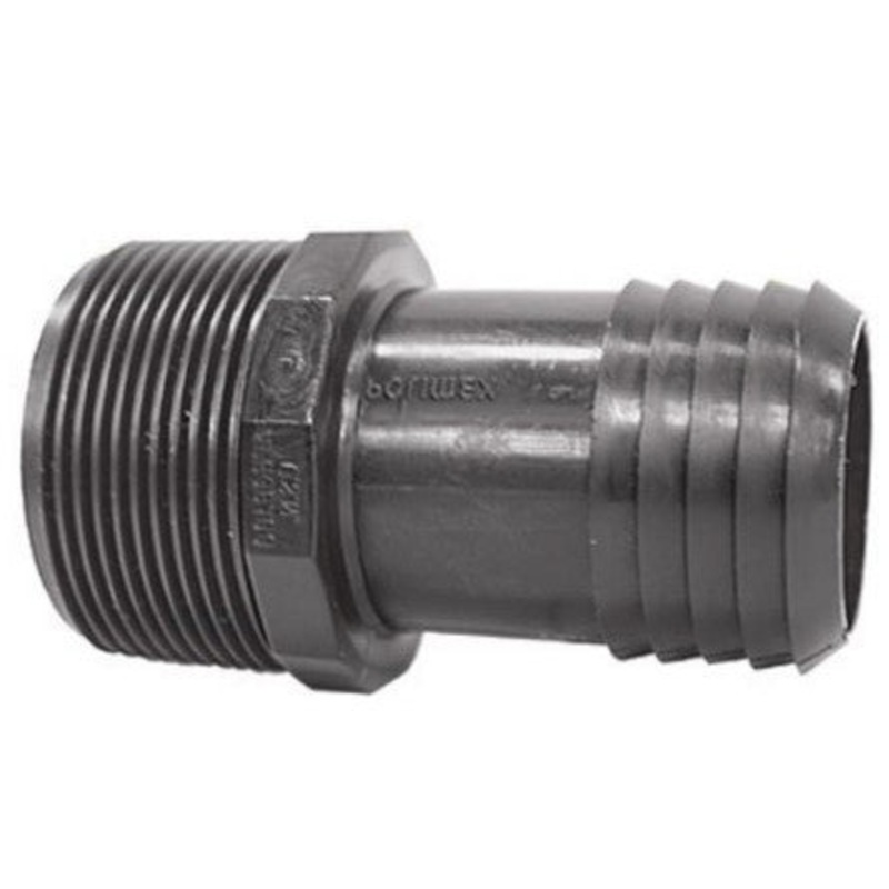 MALE BARBED HOSE – BSP THREAD 2 X 50MM