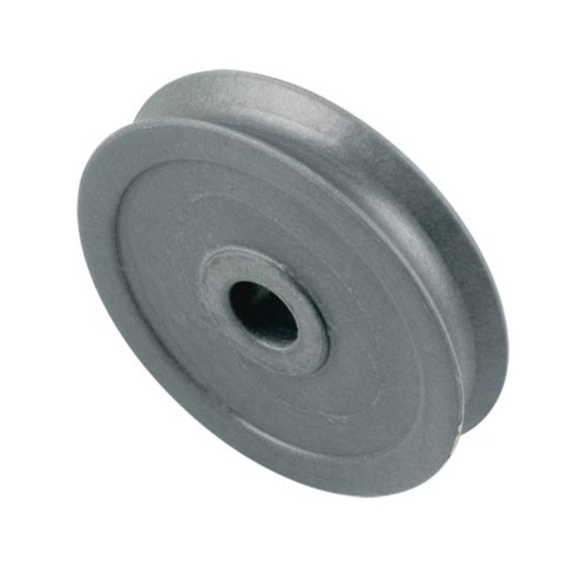 ROPE SHEAVE GLASS REINFORCED NYLON 100X12MM HOLE