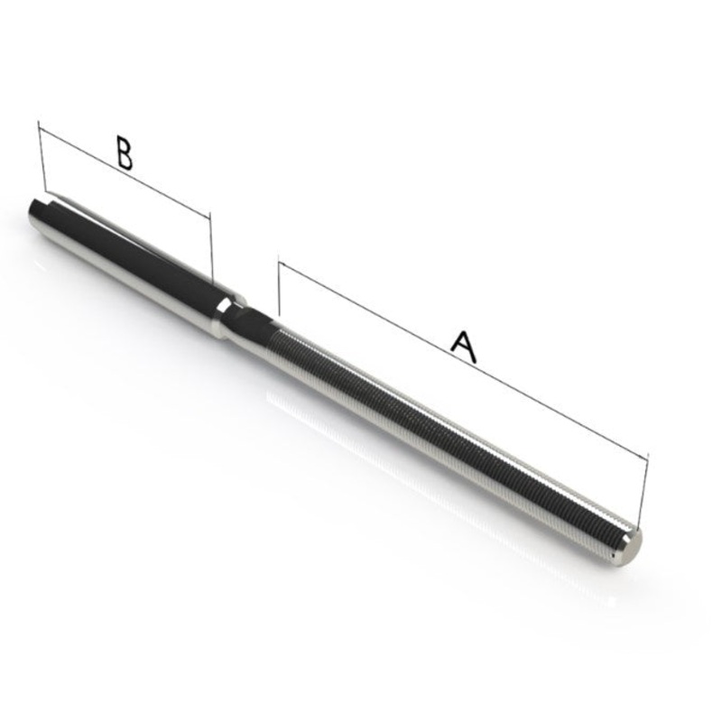 SWAGETURN SWAGE STUD – 5MM WIRE , 5/16 THREAD