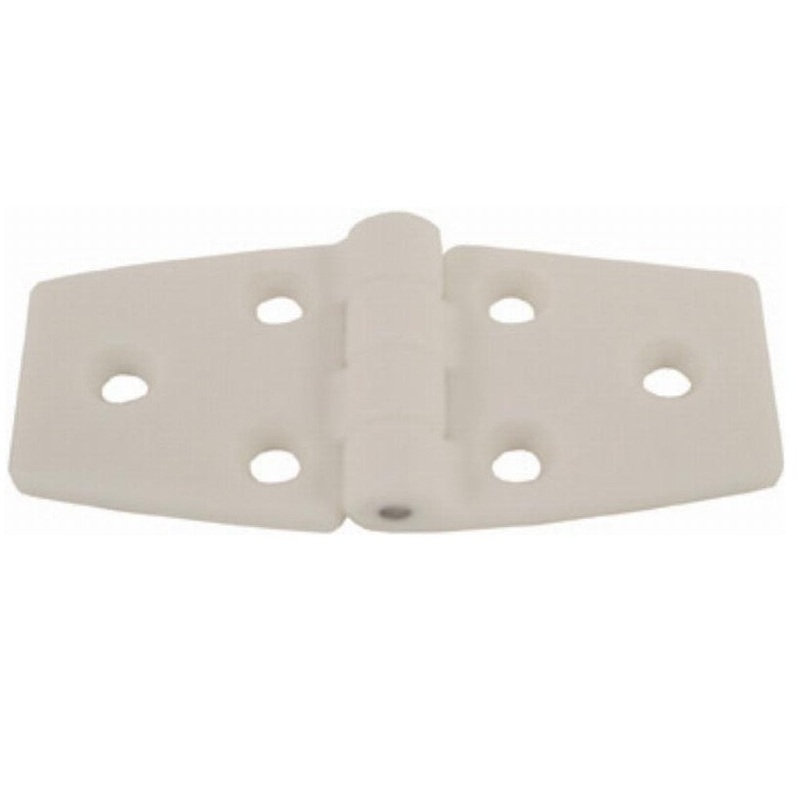 ZYTEL NYLON CABIN HINGES – 80MM (PAIR) – WHITE