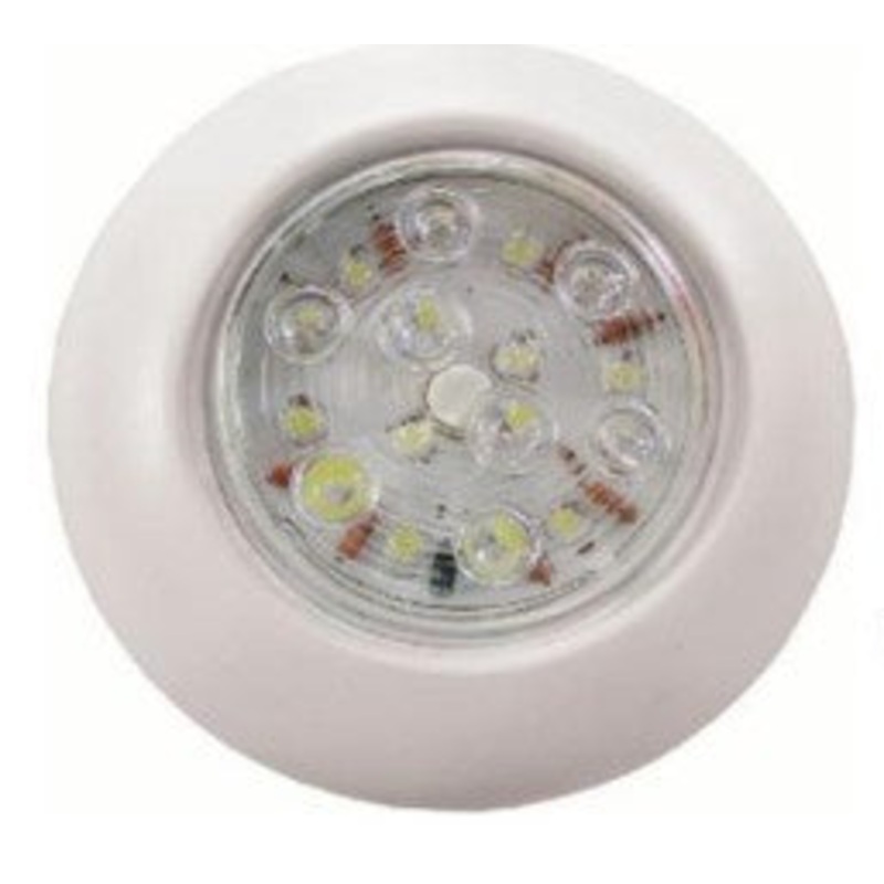 16 LED CABIN LIGHT – WHITE – SURFACE MOUNT