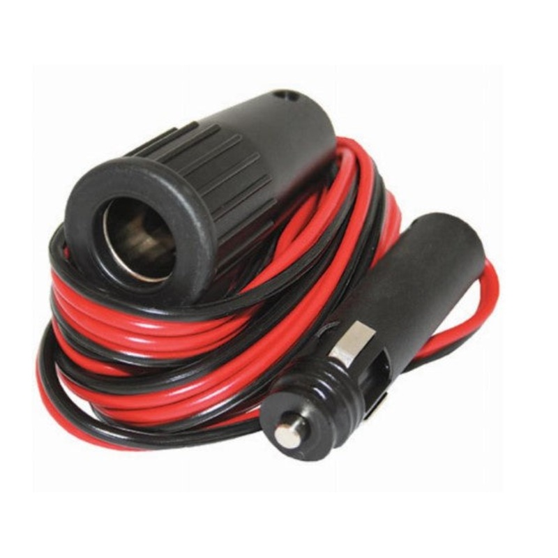 CIGARETTE SOCKET ELECTRICAL EXTENSION CORD AND PLUG – 3MT