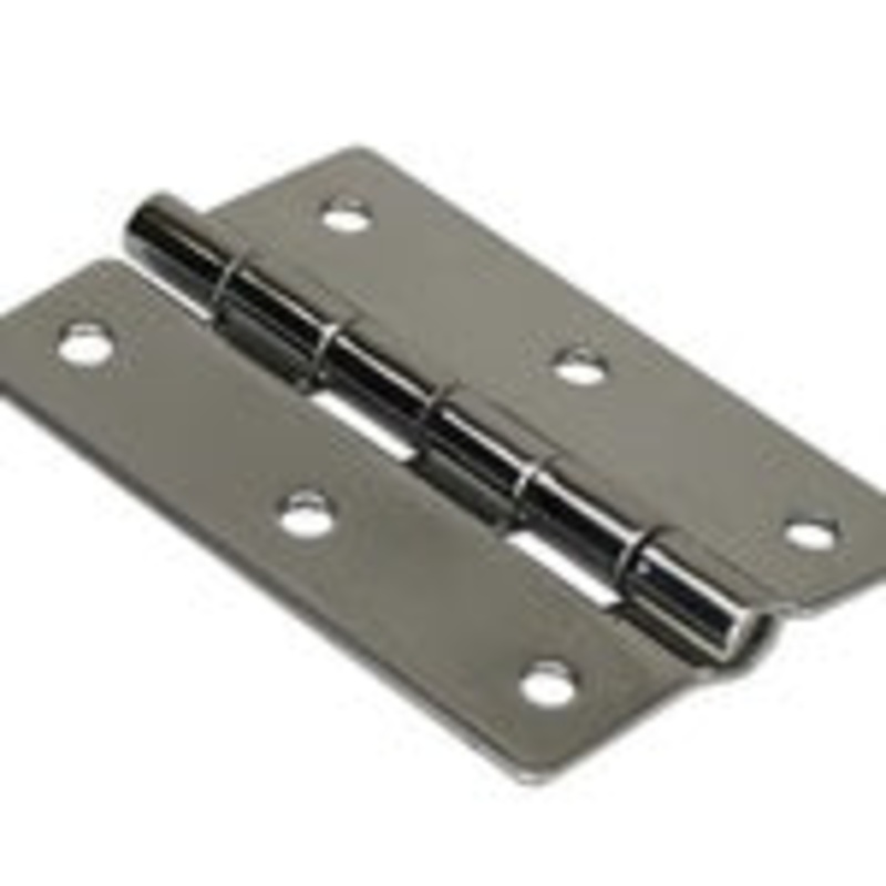 LIGHT DUTY BUTT HINGE – 304G STAINLESS – 75MM – SOLD IN PAIRS